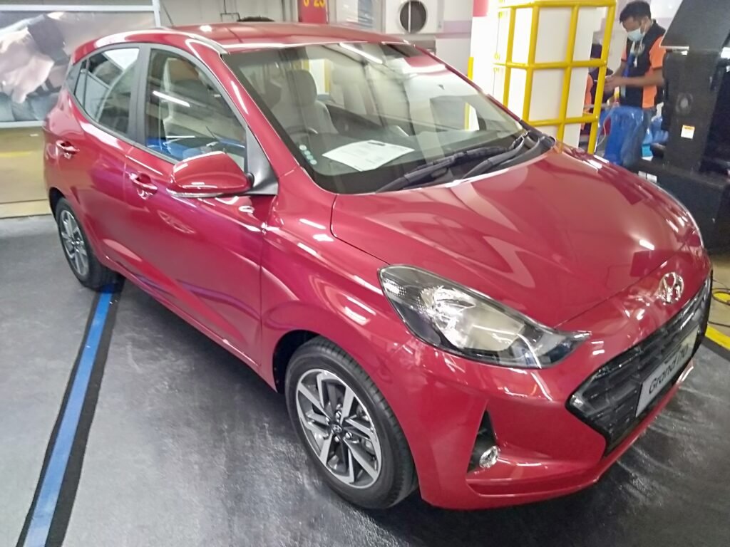 2021 export-market reference photographed in Brunei in 2020; current India model differs.